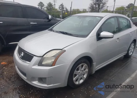 2011 Nissan Sentra 2.0Sr из США, поврежденный, VIN 3N1AB6AP5BL669600